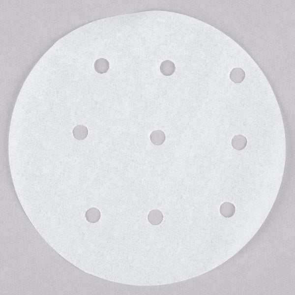 Globe PATTYPAPER4 4" Perforated Round Patty Paper