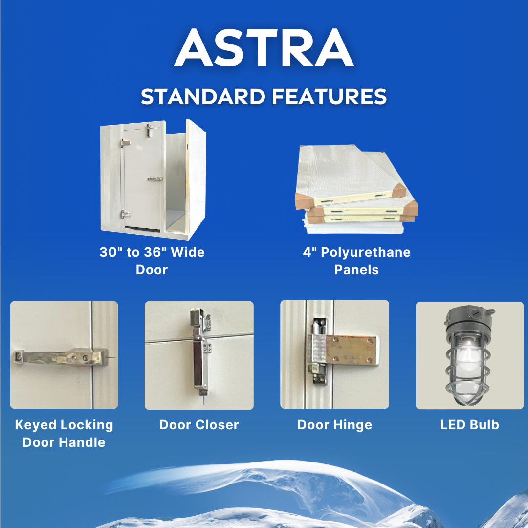 Astra Walk-in Cooler Features