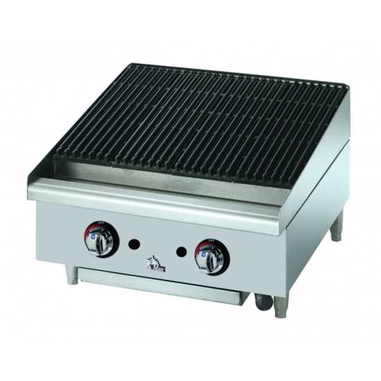 Star Max 6124RCBF 24" Radiant Gas Charbroiler - NG