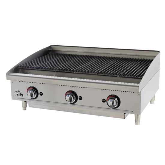 Star Max 6136RCBF 36" Radiant Gas Charbroiler - NG