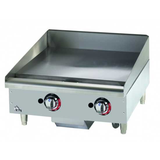 Star Max 624TF 24" Thermostat Controlled Gas Griddle - NG