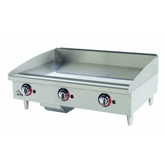 Star Max 636TF 36" Thermostat Controlled Gas Griddle - NG