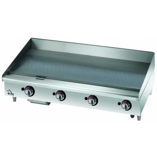 Star Max 648MF 48" Manual Control Gas Countertop Griddle - LP