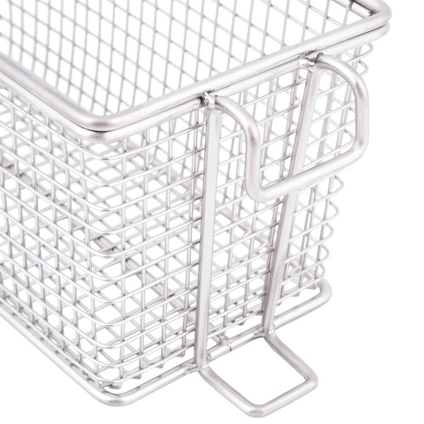 Globe SMBASKET10 9 1/2" x 4 1/2" x 4" Fryer Basket with Front Hook