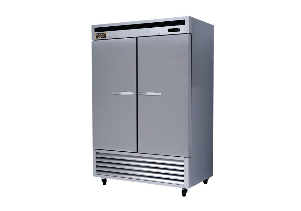 Kool-It - Signature  KBSF-2 DOUBLE SOLID DOOR BOTTOM MOUNT FREEZER