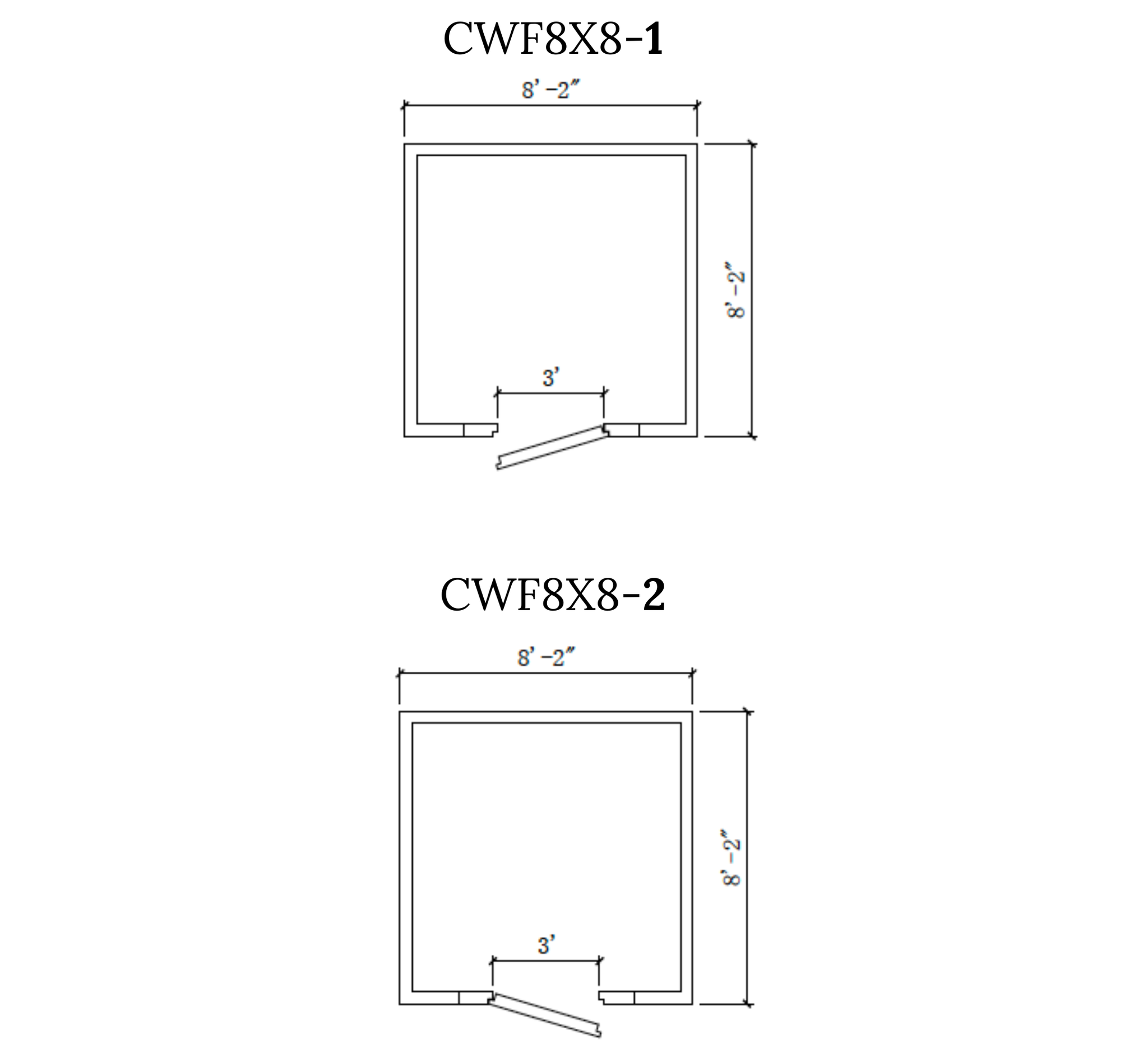 8' x 8' Astra Walk-In Cooler with Floor