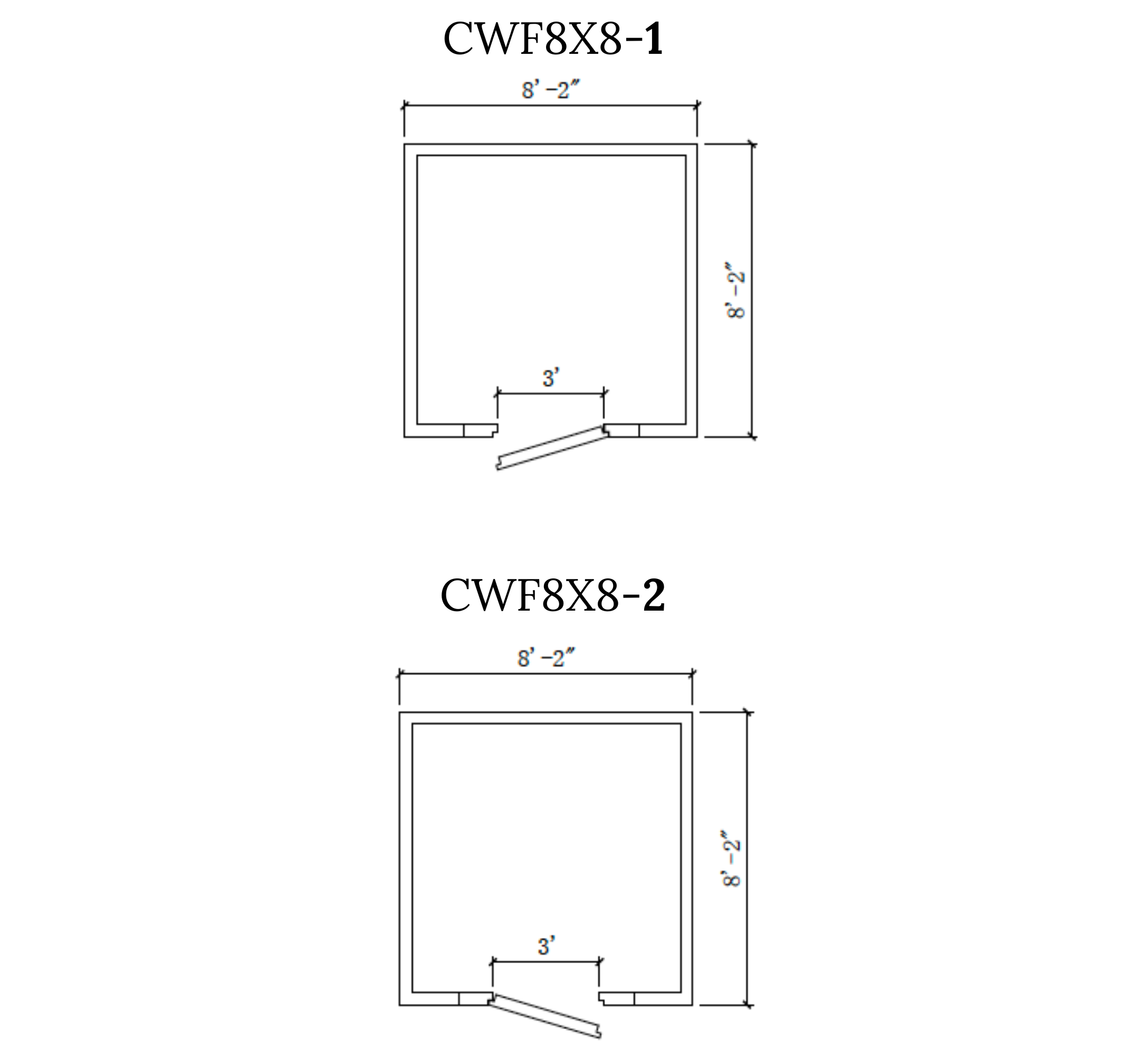 8' x 8' Astra Walk-In Cooler with Floor