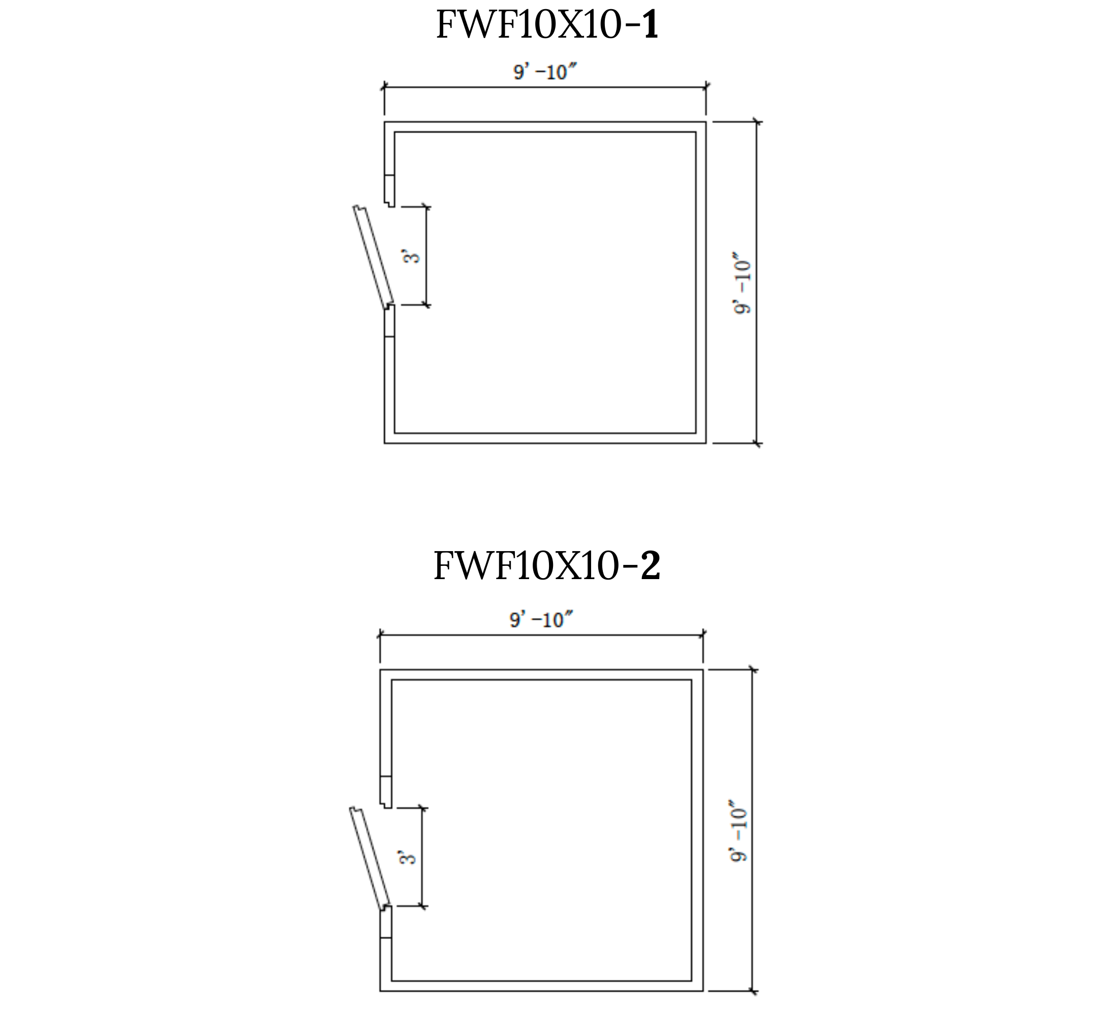 10' x 10' Astra Walk-In Freezer with Floor