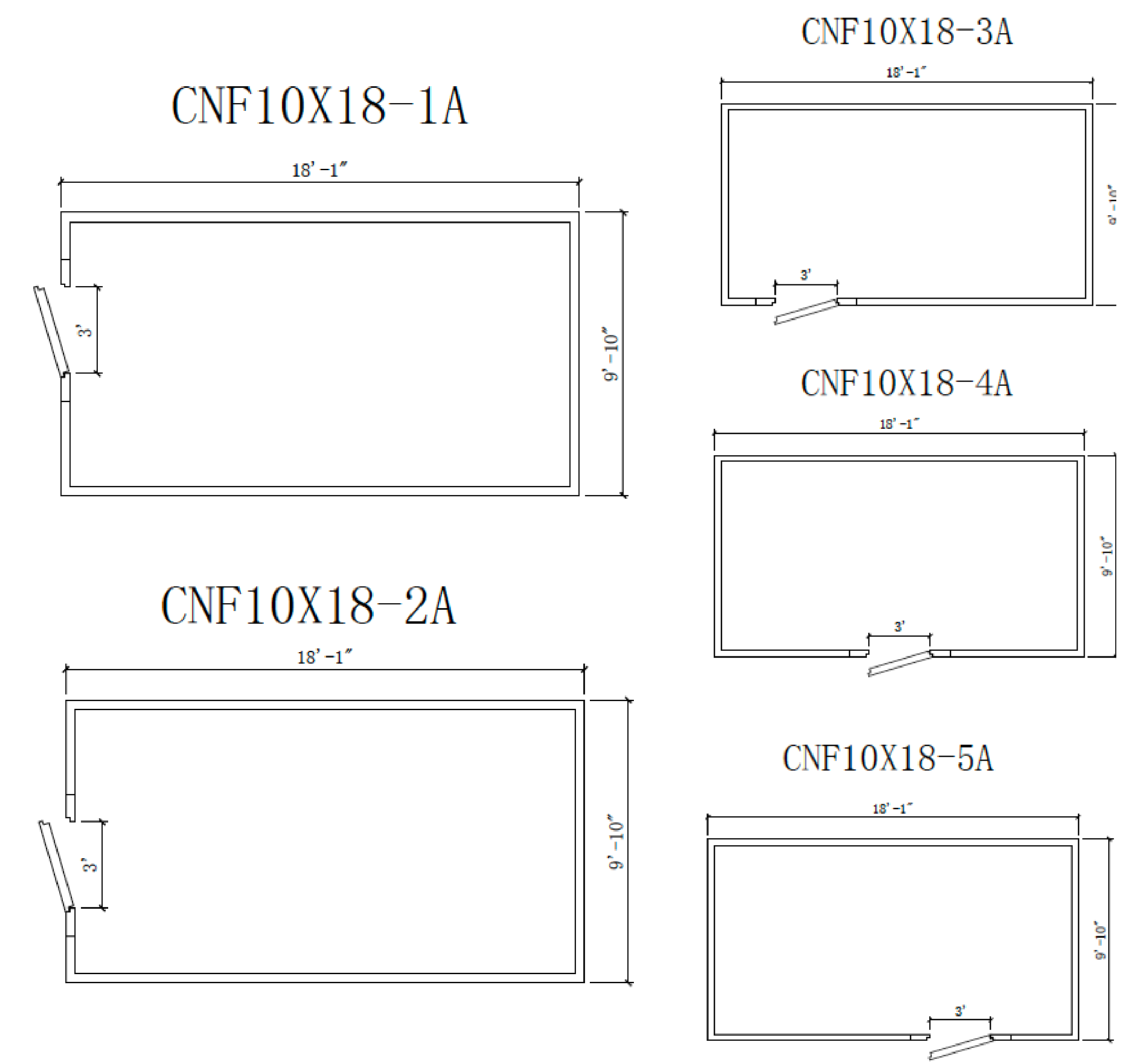 10' x 18' Astra Walk-In Cooler No Floor