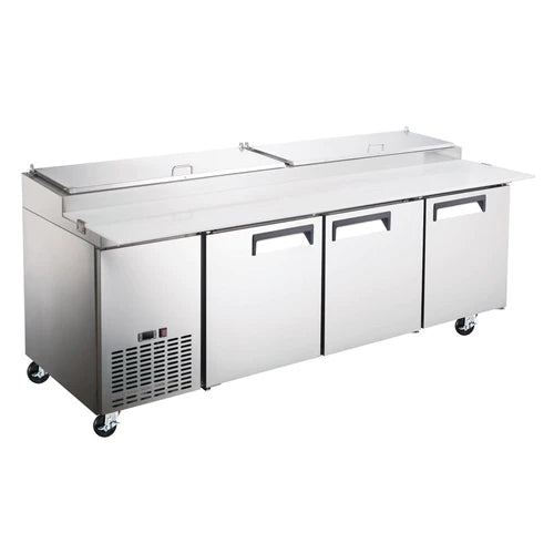 Coldline CPT-92 92" Refrigerated Pizza Prep Table - 12 Pans