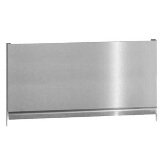 Imperial BG-48 48" Heavy Duty Backguard/Flue Riser Without Shelves - Diamond Series