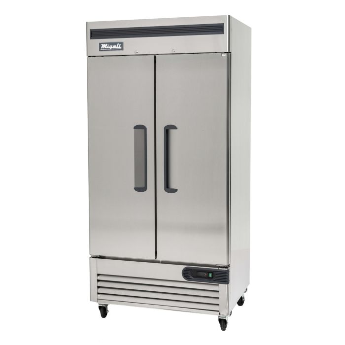 Migali C-2RB-35-HC 2 Door Reach-In Refrigerator