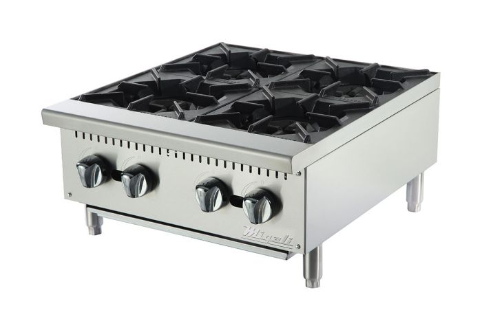 Migali C-HP-4-24 24" 4 Burner Hot Plate - LP