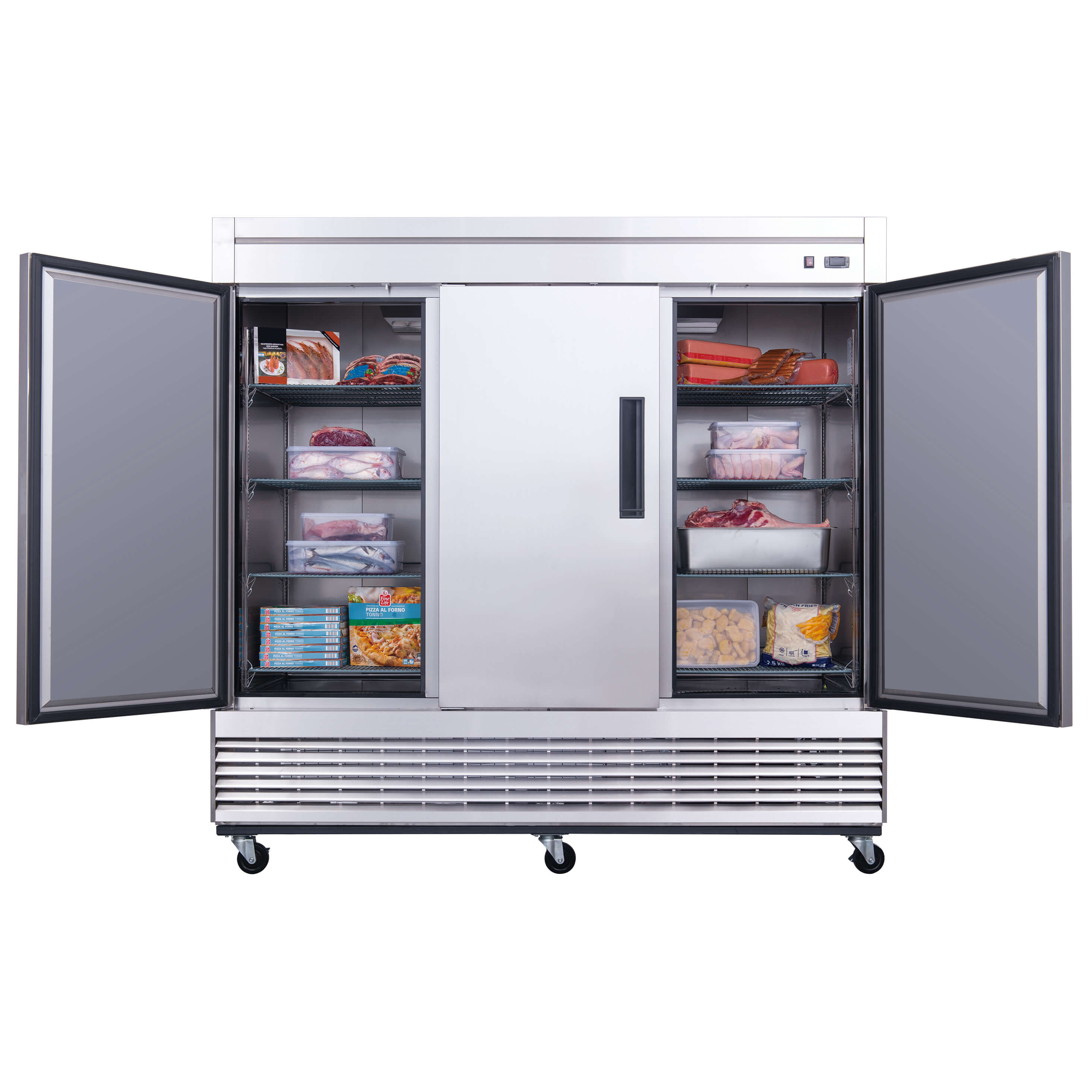 Dukers D83F Three Door Freezer