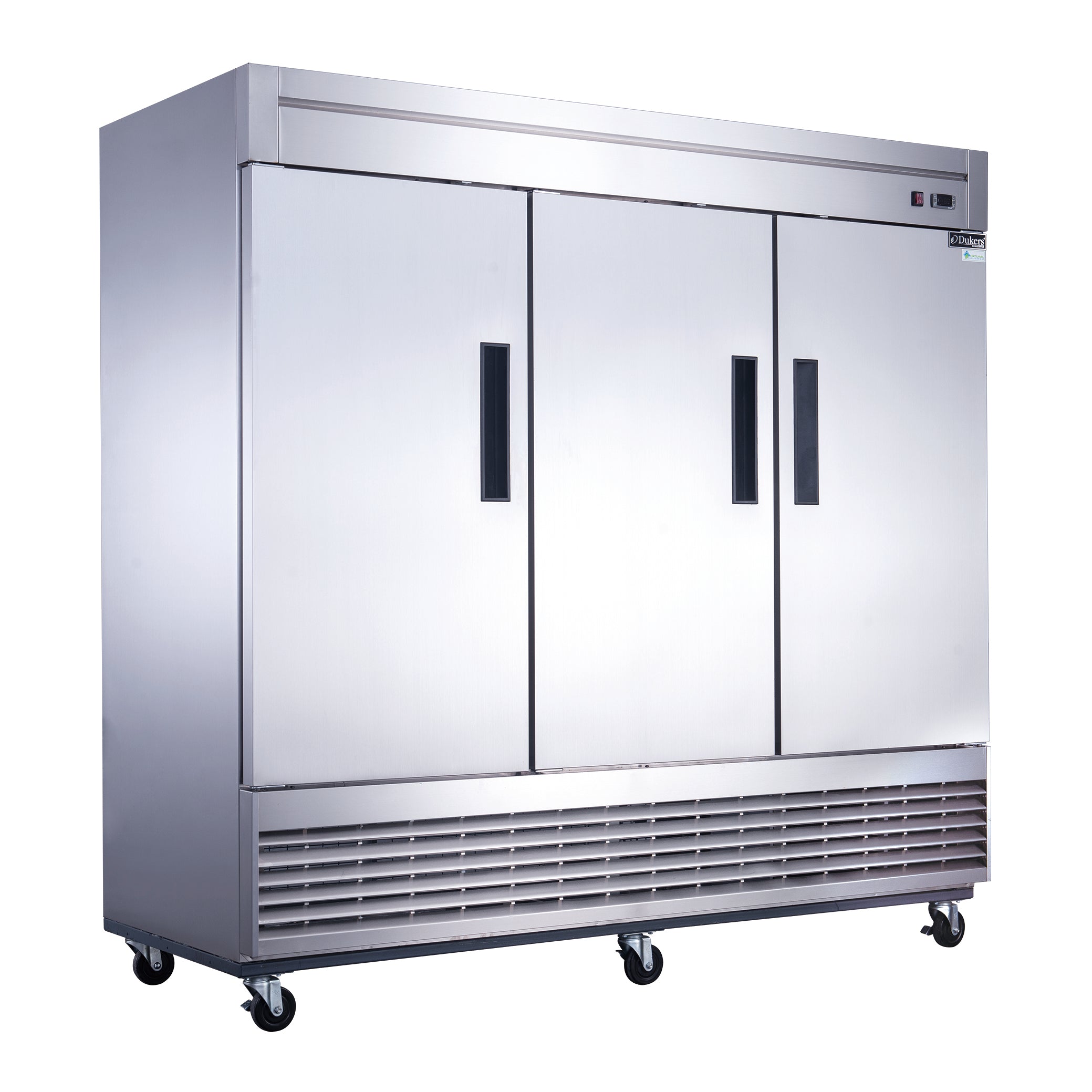 Dukers D83R Three Door Refrigerator