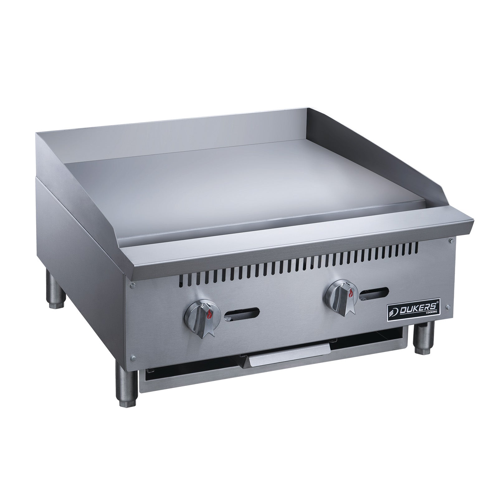 Dukers DCGM24 24 in. W Griddle with 2 Burners