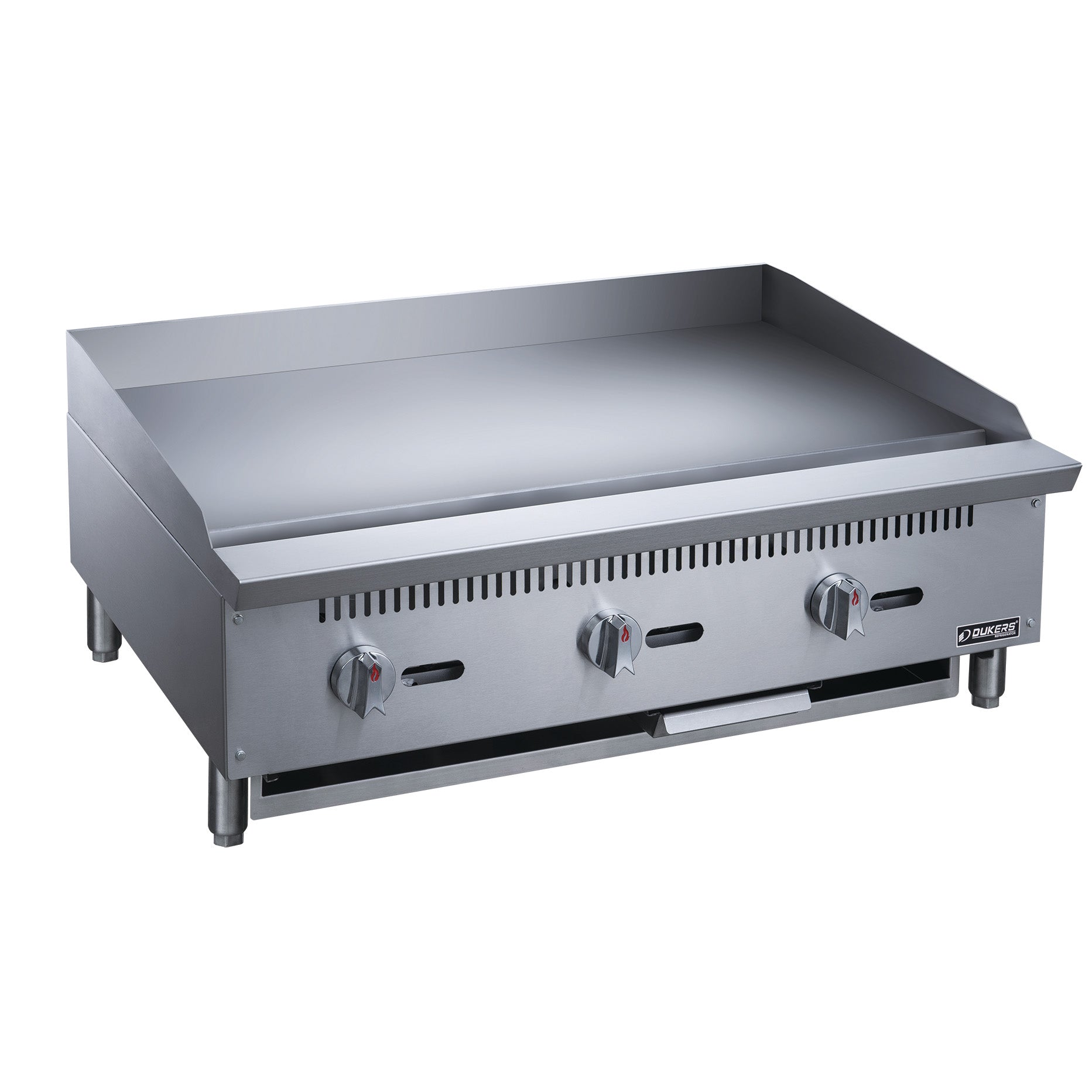 Dukers DCGM36 36 in. W Griddle with 3 Burners