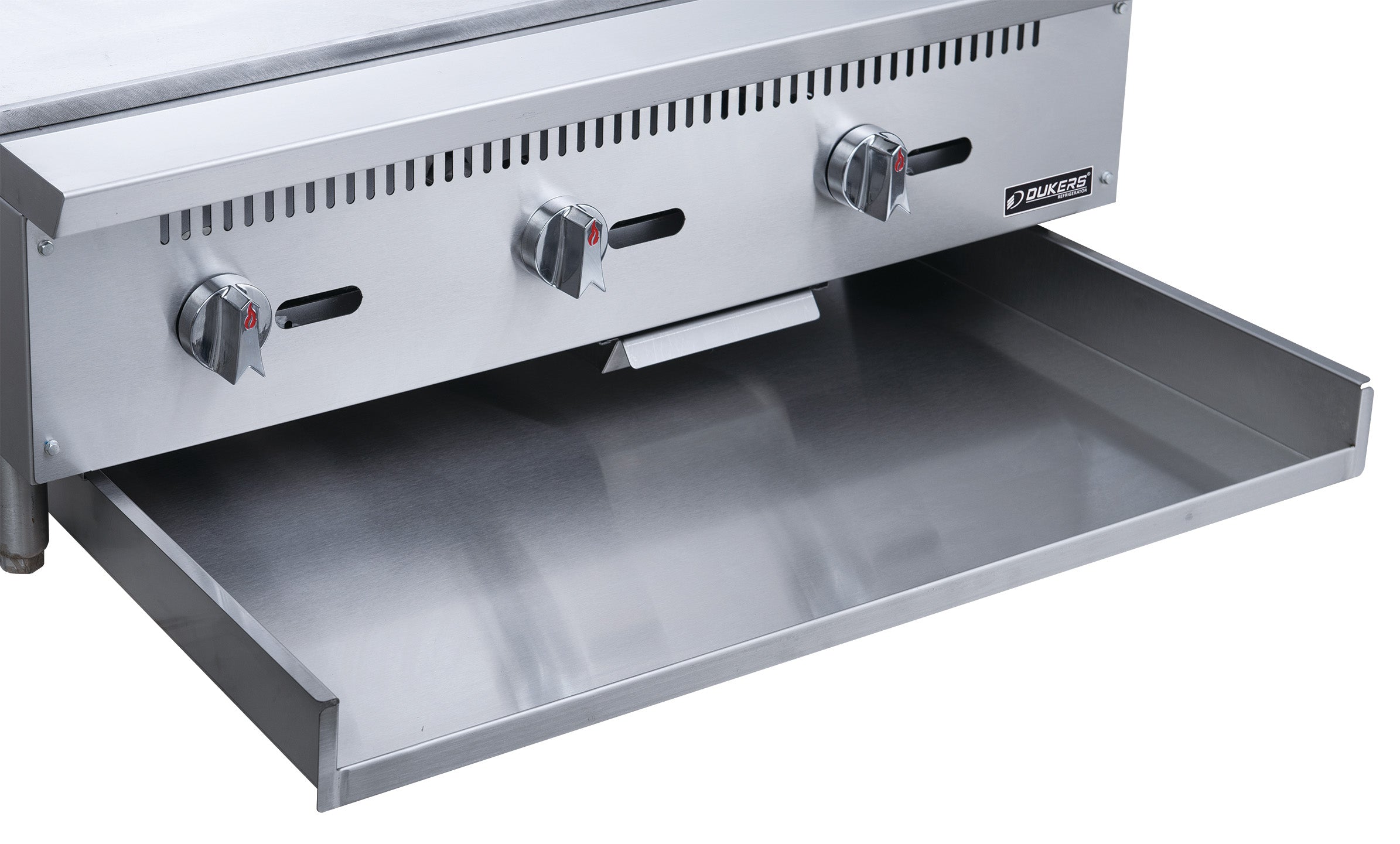 Dukers DCGM24 24 in. W Griddle with 2 Burners