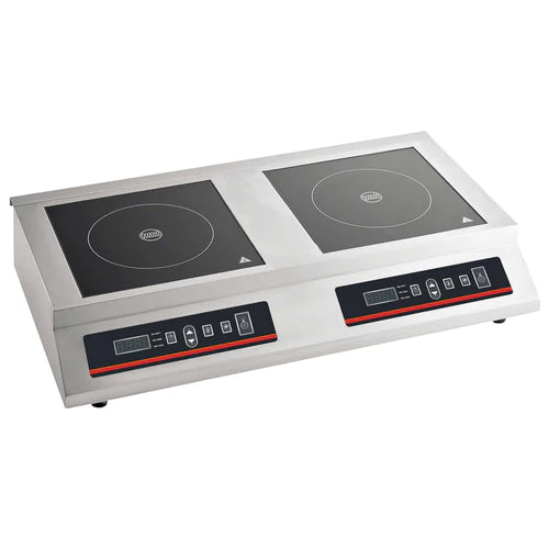 Cookline IC-3600F Double Countertop Induction Range / Cooker - 208-240V, 3600W