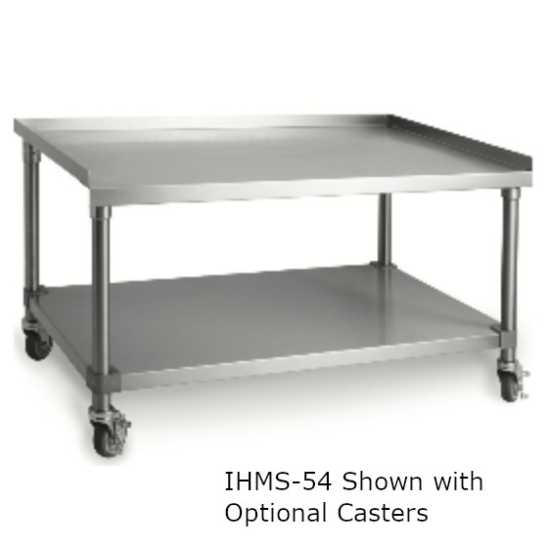 Imperial IHMS-18 18" Undershelf Modular SS Equipment Stand for Countertop Cooking - Diamond Series