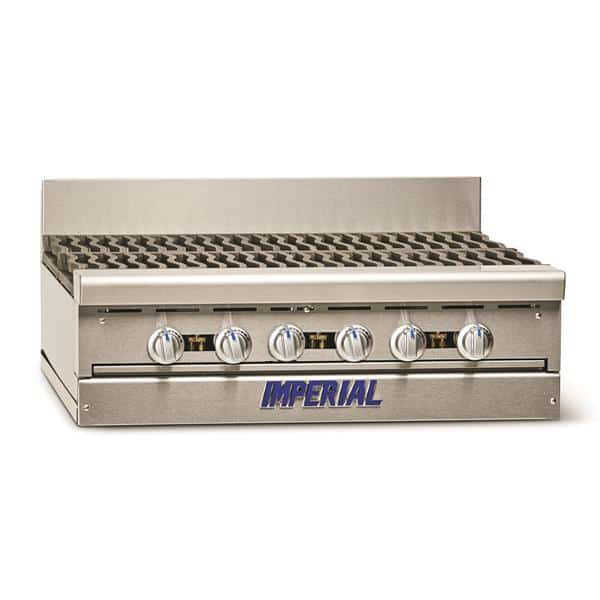 Imperial IHR-6-M-NG Spec Series 36" Modular / Countertop 6 Burner Heavy Duty Natural Gas Range