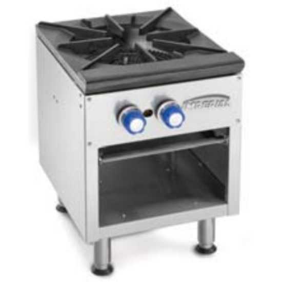 Imperial ISPA-18-2-LP 18" Double 3 Ring Burner Liquid Propane Gas Stock Pot Range - 180,000 BTU