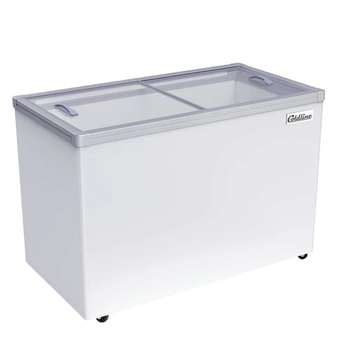 Coldline SD54 54" Glass Top Ice Cream Freezer - 13 Cu. Ft.