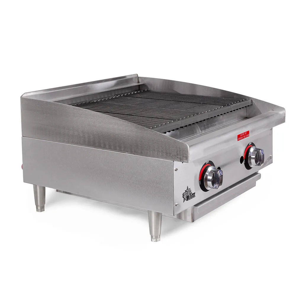 Star 6024CBF 24" Gas Charbroiler - Cast Iron Grate