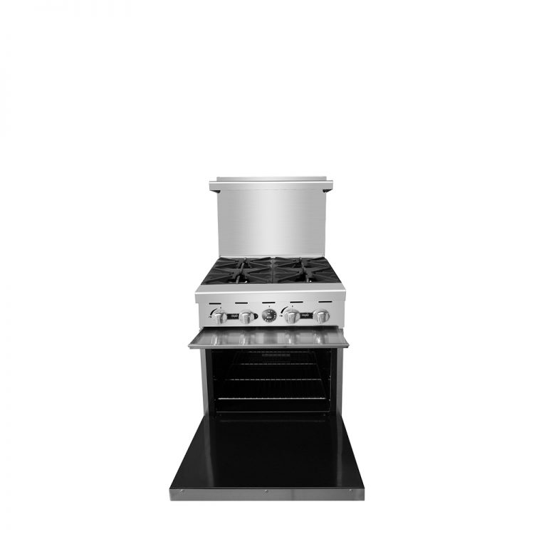 Atosa AGR-4B 24" Gas Range 4 Burner - LP