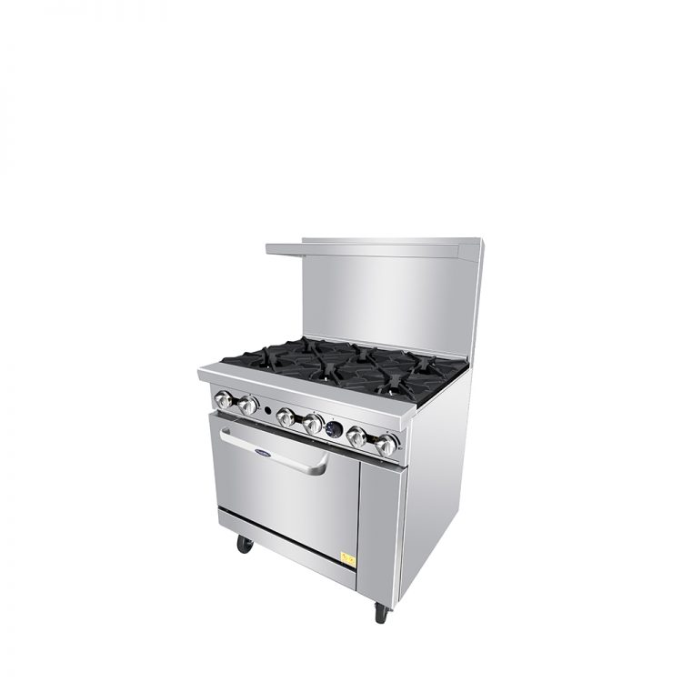 Atosa AGR-6B 36" Gas Range 6 Burner - LP