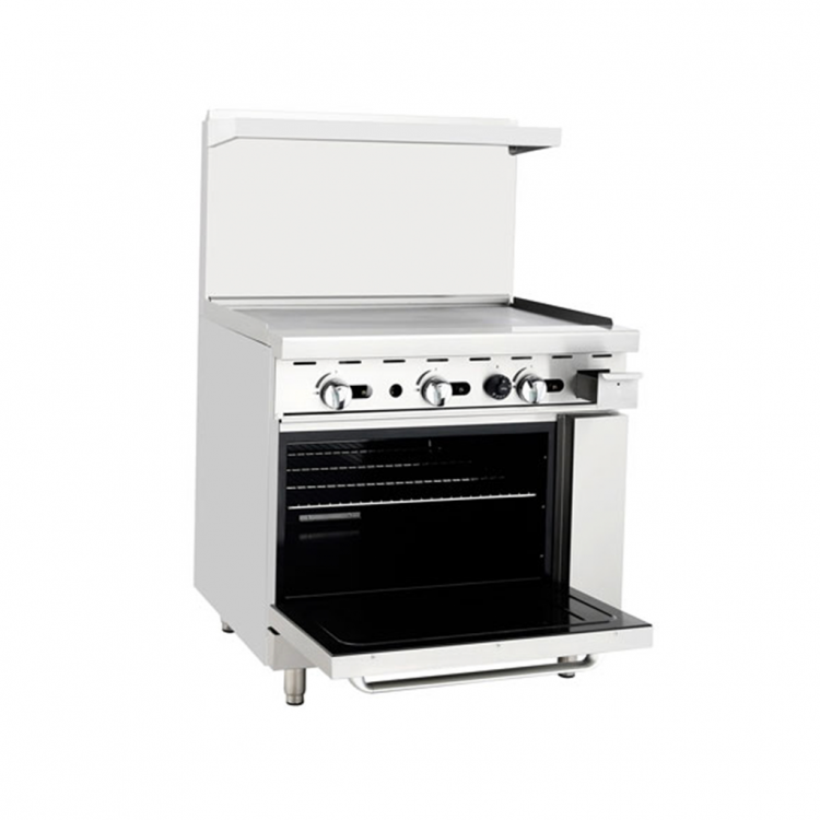 Atosa AGR-36G 36" Commercial Gas Range with Griddle - NG