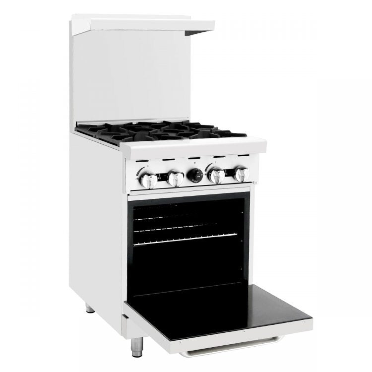 Atosa AGR-4B 24" Gas Range 4 Burner - LP