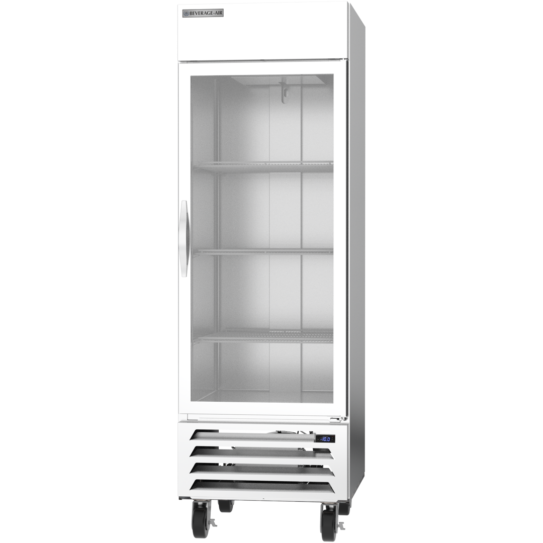 Beverage Air HBF23HC-1-G 1 Glass Door Bottom Mount Freezer 27"