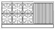 Imperial IR-6-RB24-C-XB-LP 60" 6 Burner Gas Range with 24" Raised Broiler, (1) Convection Oven and (1) Cabinet Base, LP