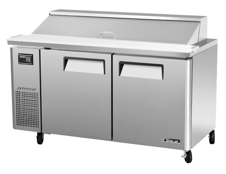 Turbo Air JST-60-N 2 Solid Doors Sandwich/Salad Unit, Side Mount