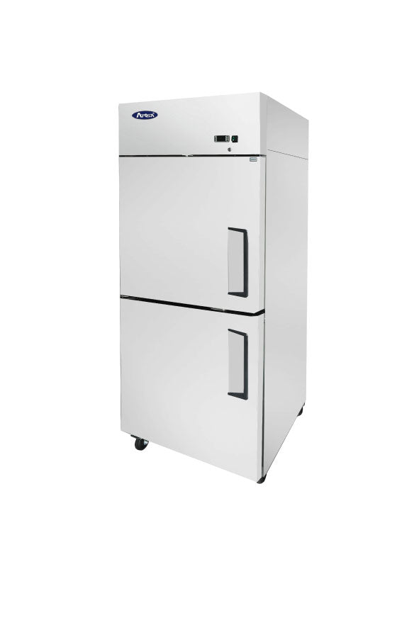 Atosa MBF8007GRL Top Mount Two Divided Door Freezer Left Hinged