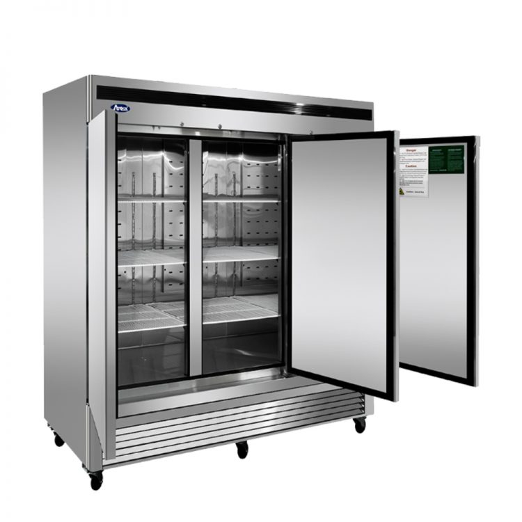 Atosa MBF8504GR Bottom Mount Three Door Reach-in Freezer