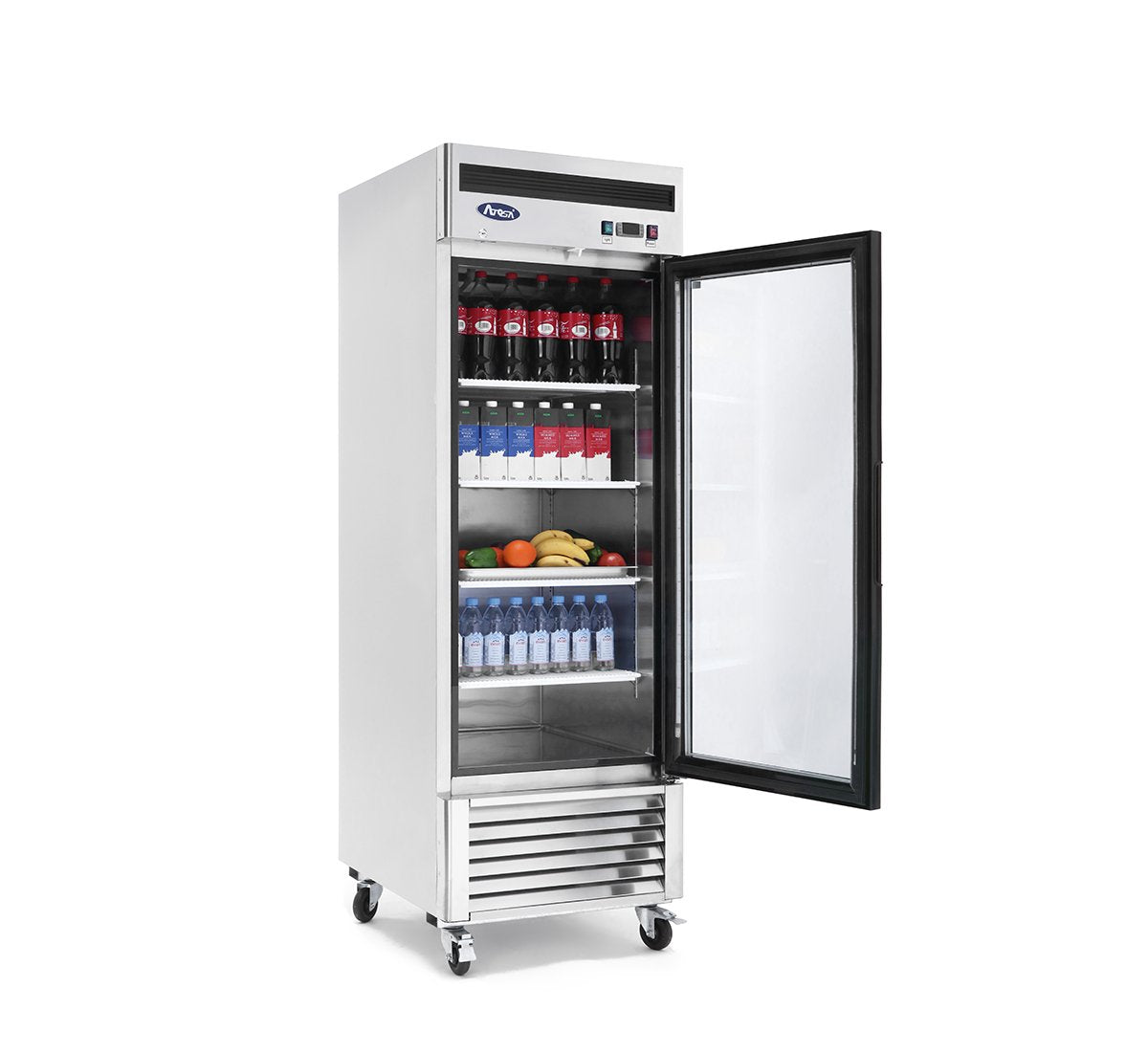 Atosa MCF8701GR Bottom Mount One Glass Door Freezer