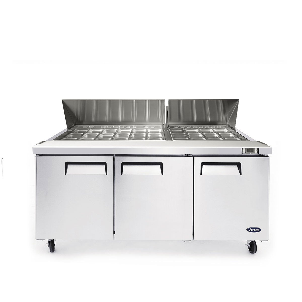 Atosa MSF8308GR 72" Mega top Sandwich Prep. Table with 30 Pan