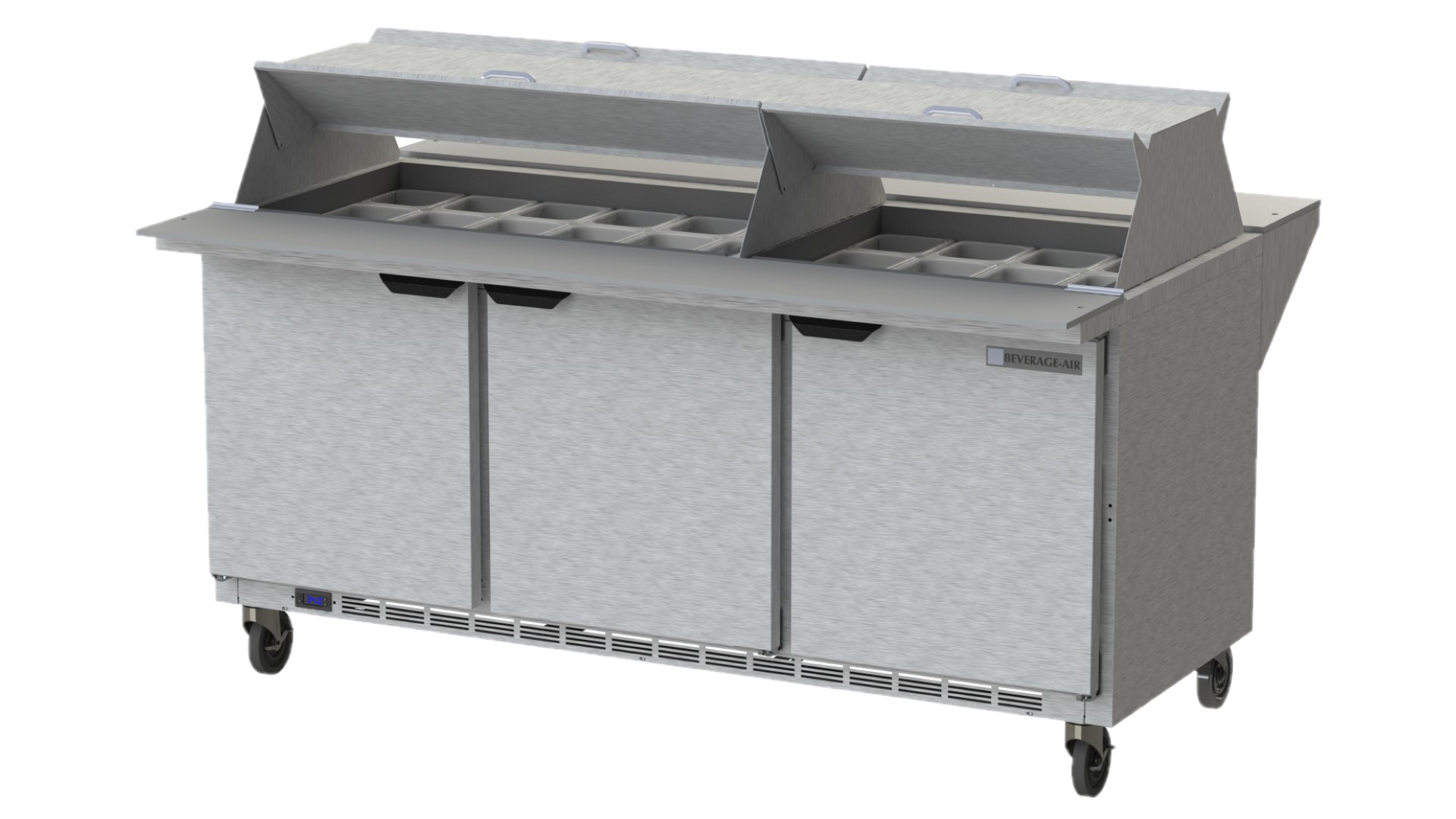 Beverage Air SPE72HC-30M-DS Sandwich/Salad Mega Top Prep Table 72"