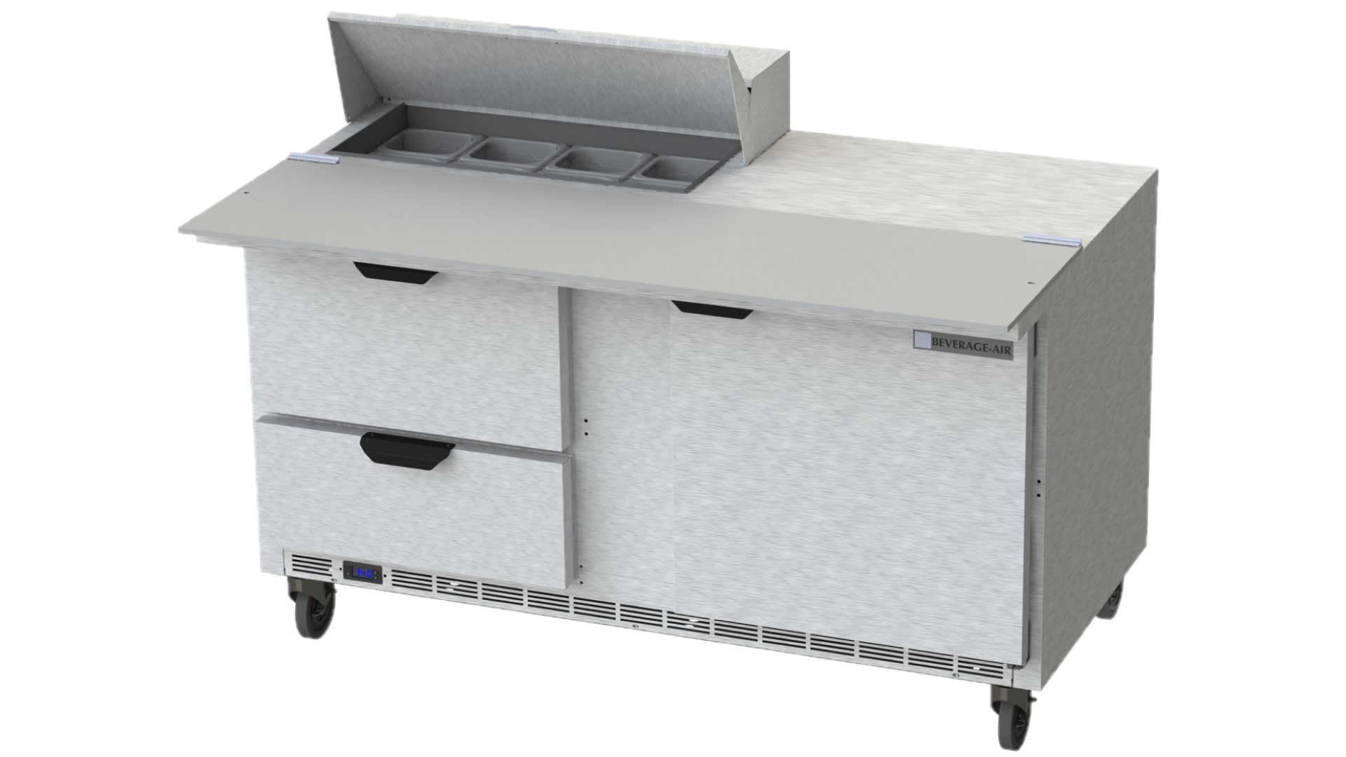 Beverage Air SPED60HC-08C-2 Sandwich/Salad Prep Table 48"