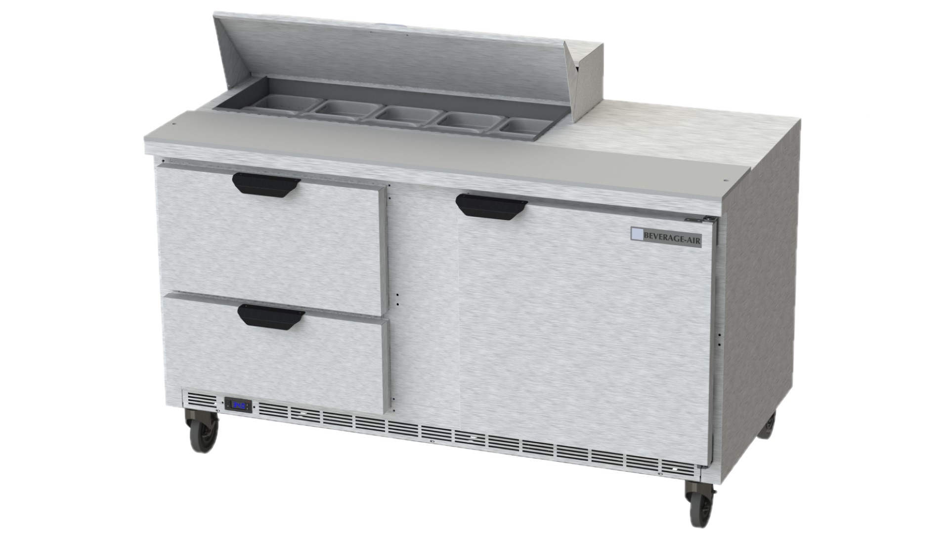 Beverage Air SPED60HC-10-2 Sandwich/Salad Prep Table 60"