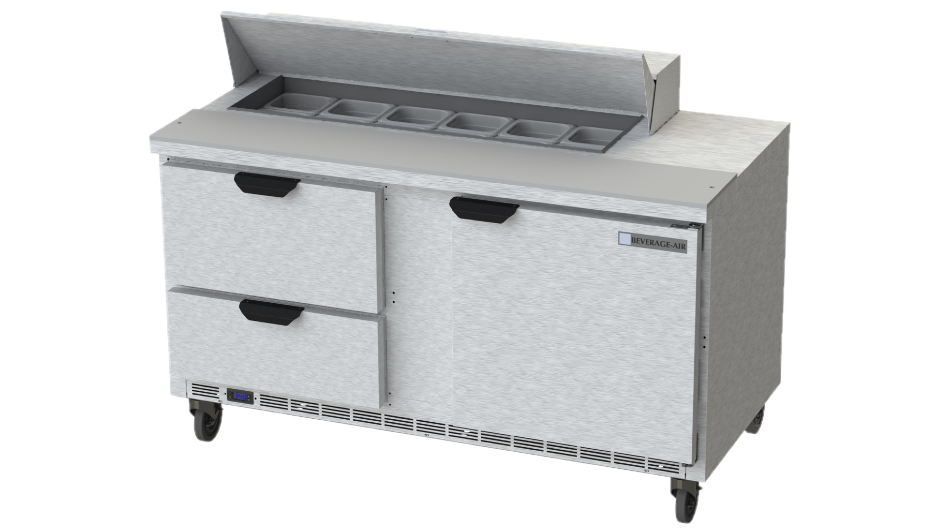 Beverage Air SPED60HC-12-2 Sandwich/Salad Prep Table 60"