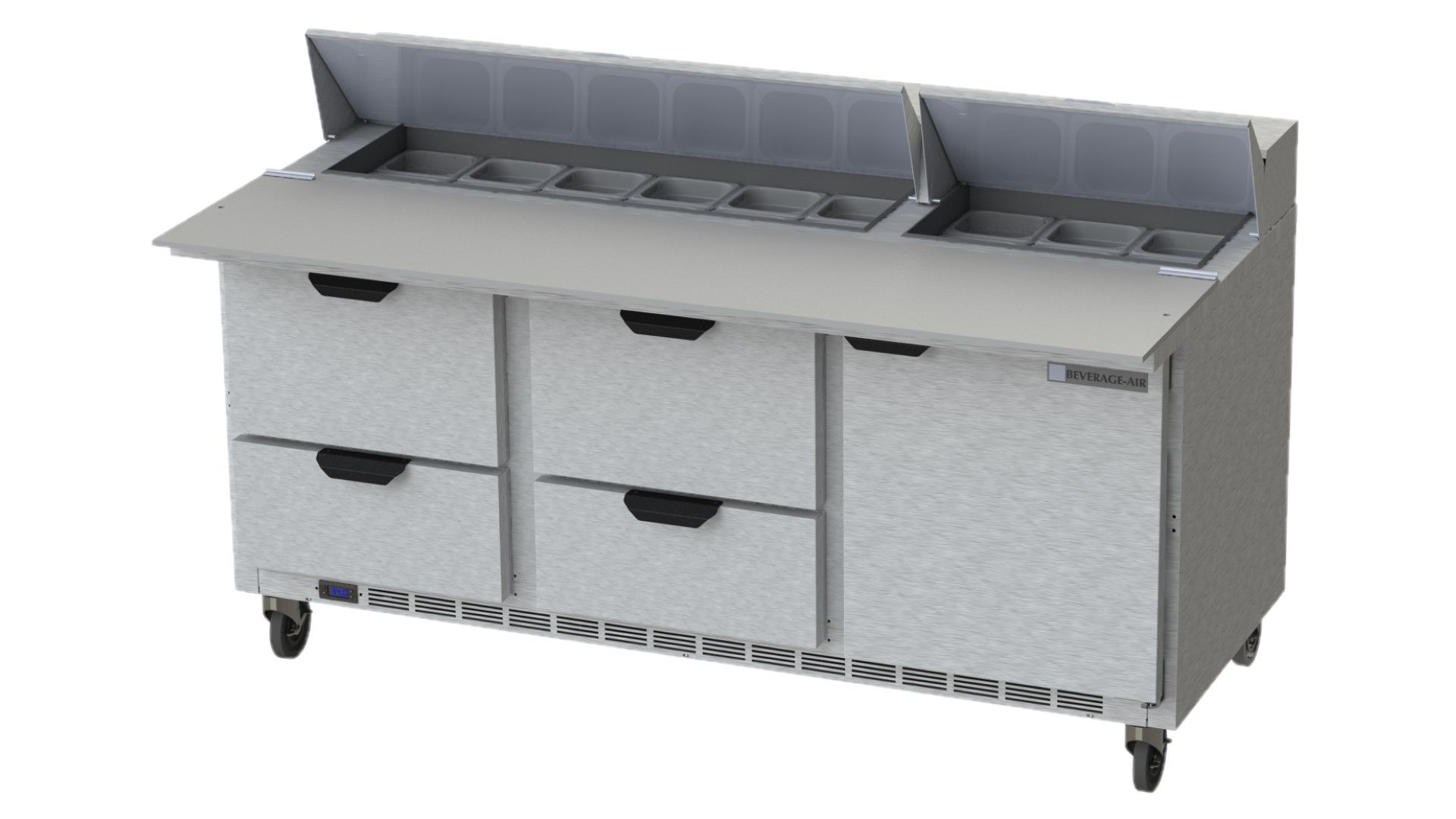 Beverage Air SPED72HC-18C-4 Sandwich/Salad Prep Table 72"